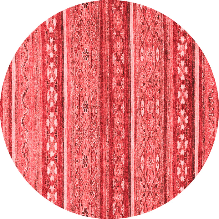 Abstract Red Modern Rug, abs2479red