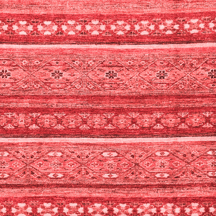 Machine Washable Abstract Red Modern Rug, wshabs2479red