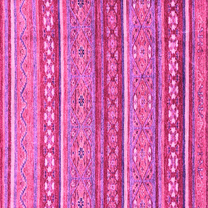 Square Machine Washable Abstract Pink Modern Rug, wshabs2479pnk