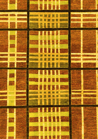 Abstract Yellow Modern Rug, abs247yw