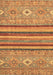 Abstract Brown Modern Rug, abs2480brn