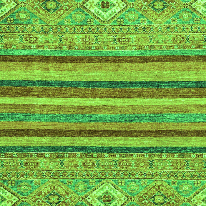 Abstract Green Modern Rug, abs2480grn
