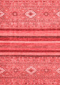 Abstract Red Modern Rug, abs2480red