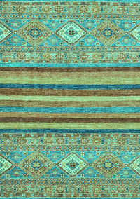 Abstract Turquoise Modern Rug, abs2480turq