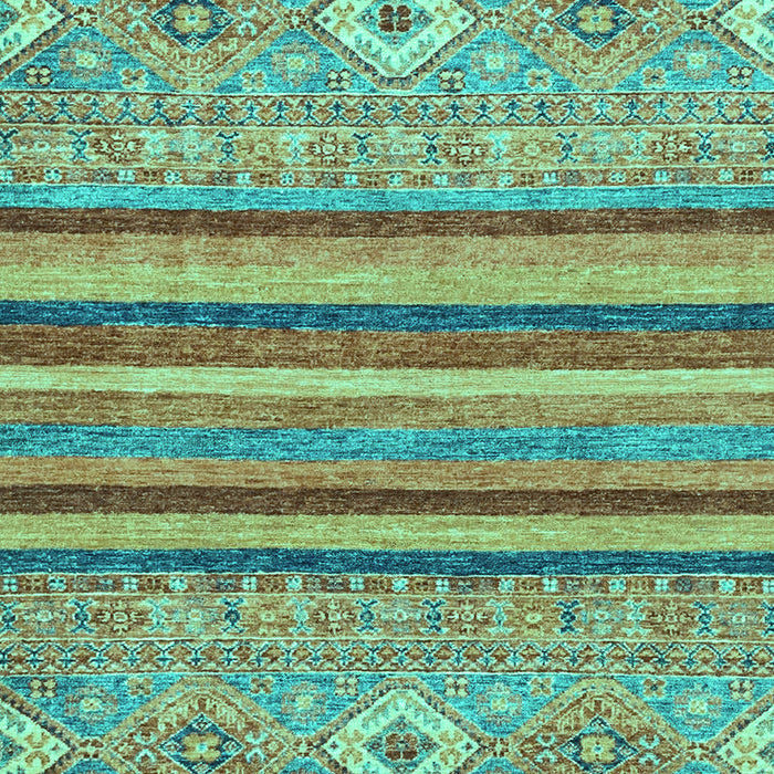 Abstract Turquoise Modern Rug, abs2480turq