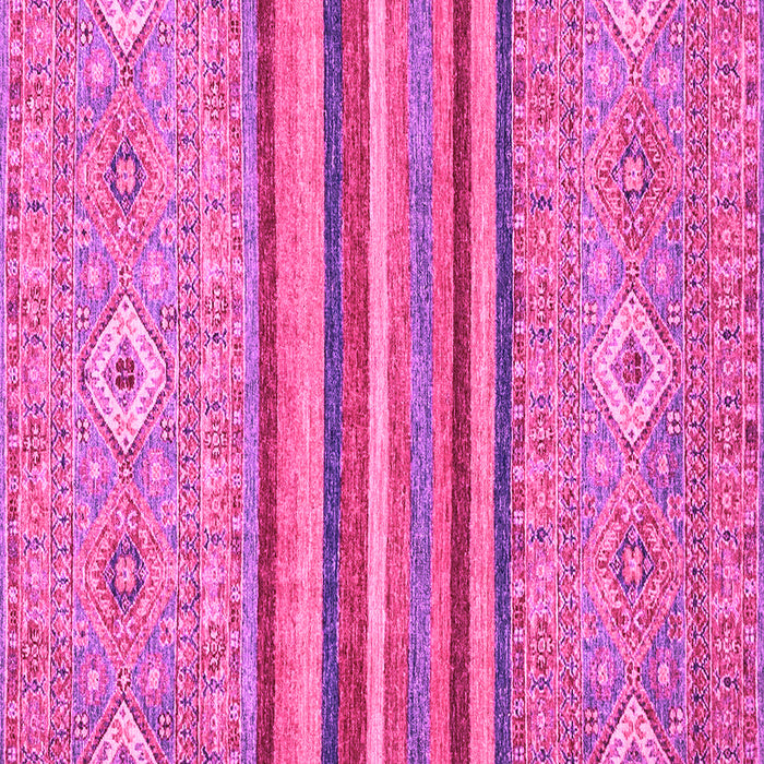 Square Abstract Pink Modern Rug, abs2480pnk