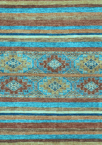 Abstract Light Blue Modern Rug, abs2481lblu