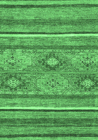 Abstract Emerald Green Modern Rug, abs2481emgrn