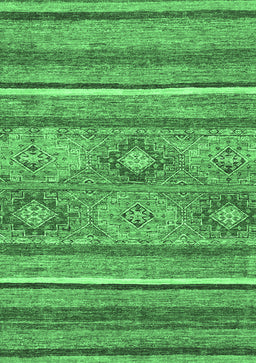 Abstract Emerald Green Modern Rug, abs2481emgrn