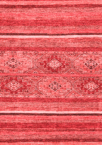 Abstract Red Modern Rug, abs2481red