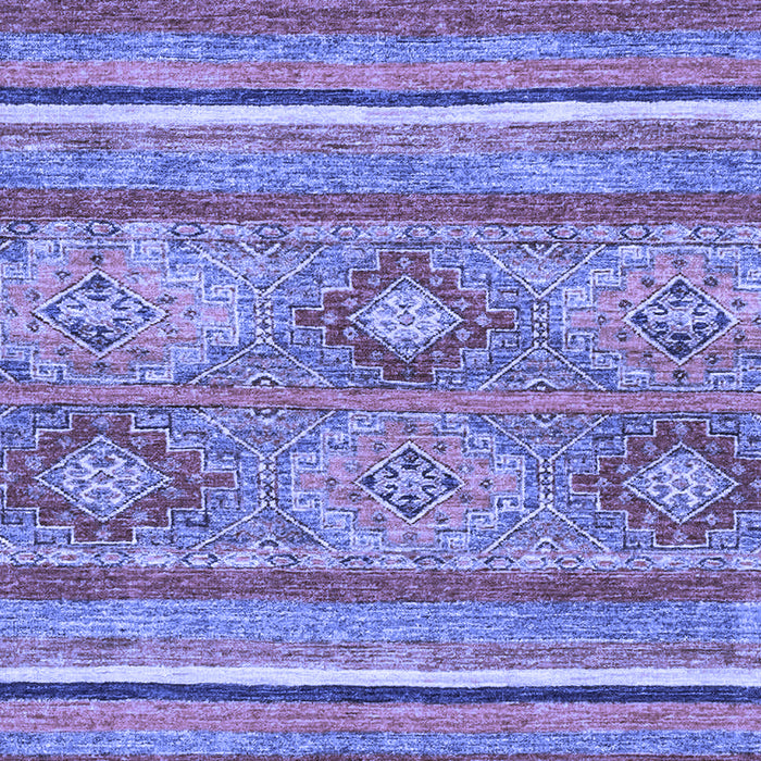 Machine Washable Abstract Blue Modern Rug, wshabs2481blu