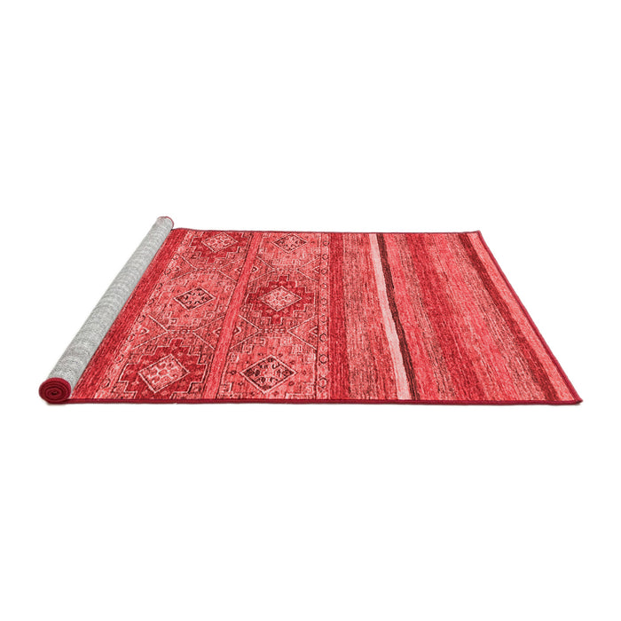 Modern Red Washable Rugs