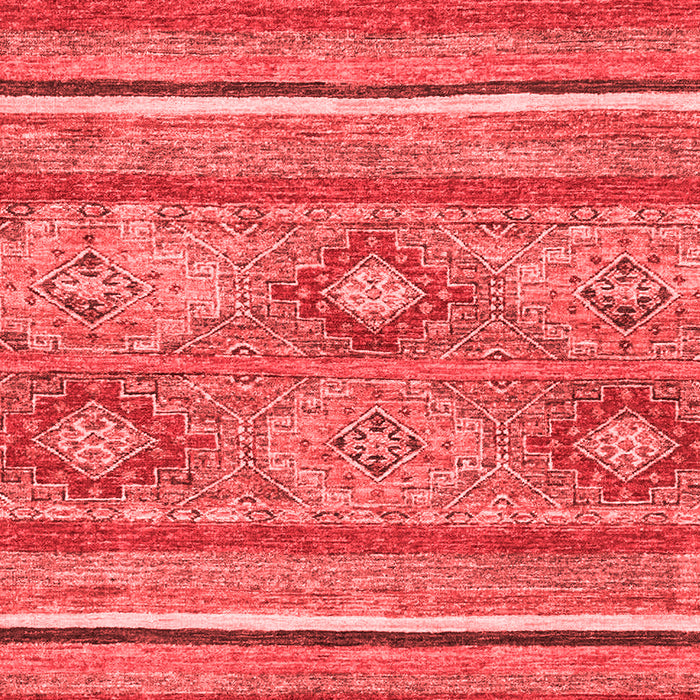 Machine Washable Abstract Red Modern Rug, wshabs2481red