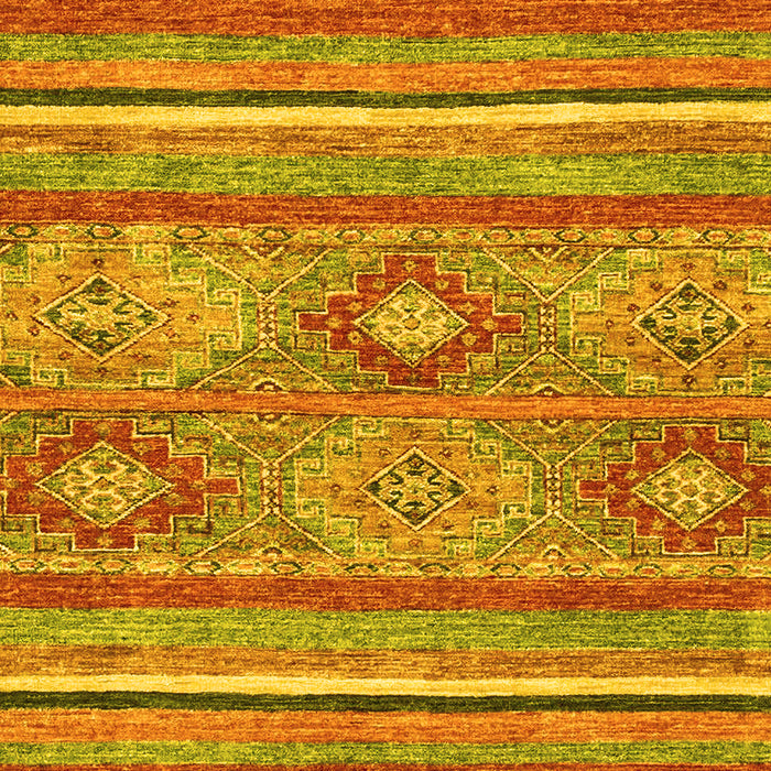 Abstract Yellow Modern Rug, abs2481yw