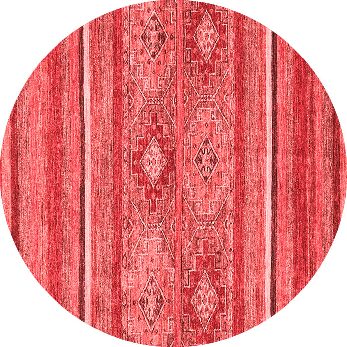 Machine Washable Abstract Red Modern Rug, wshabs2481red