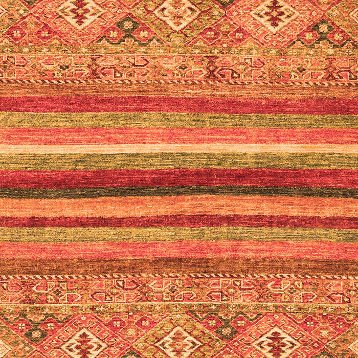 Abstract Orange Modern Rug, abs2482org