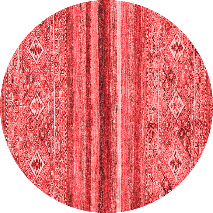 Abstract Red Modern Rug, abs2482red