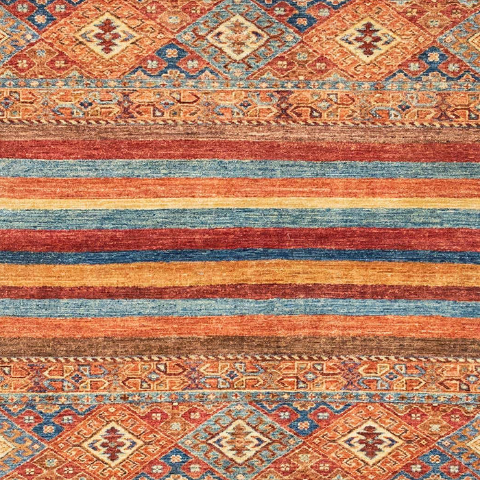 Machine Washable Abstract Light Copper Gold Rug, wshabs2482