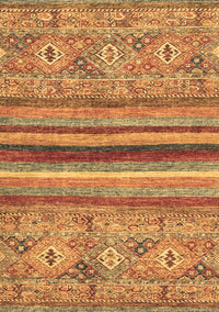 Abstract Brown Modern Rug, abs2482brn