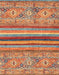 Abstract Light Copper Gold Modern Rug, abs2482