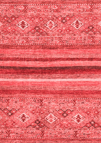 Abstract Red Modern Rug, abs2482red