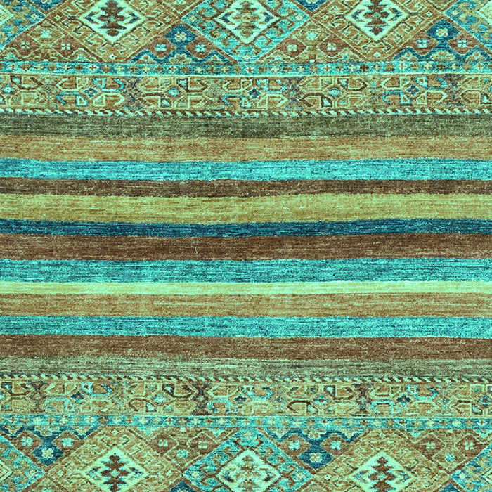 Abstract Turquoise Modern Rug, abs2482turq
