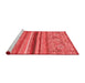 Modern Red Washable Rugs