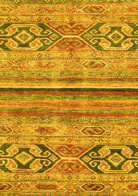 Abstract Yellow Modern Rug, abs2483yw