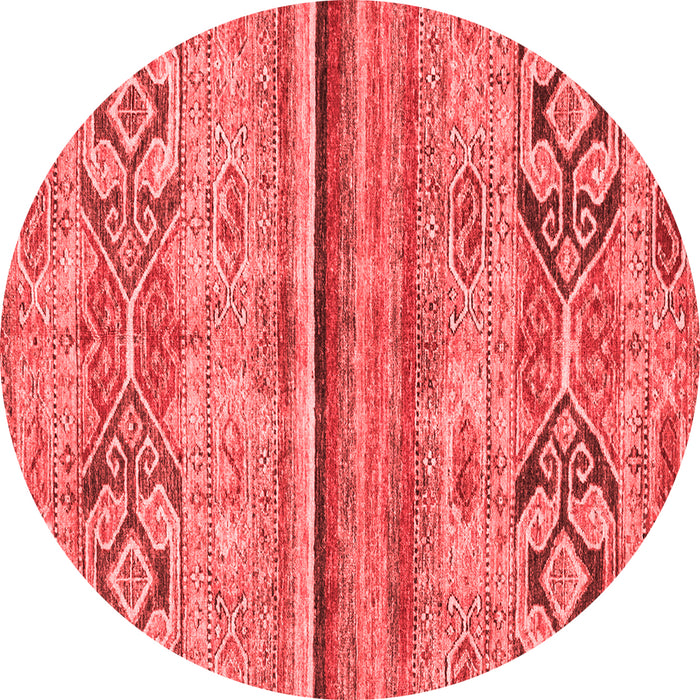 Machine Washable Abstract Red Modern Rug, wshabs2483red