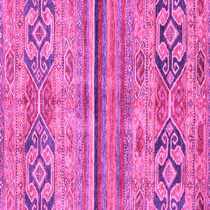 Square Machine Washable Abstract Pink Modern Rug, wshabs2483pnk