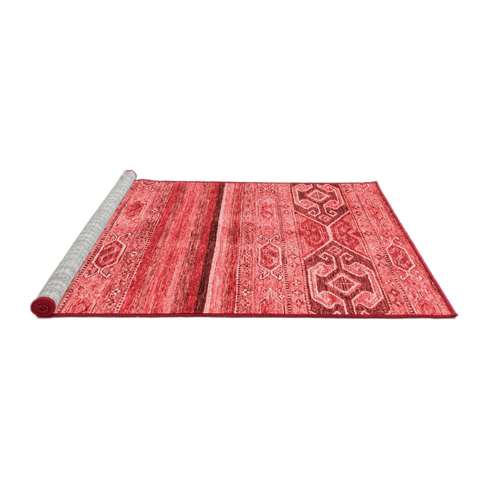 Modern Red Washable Rugs