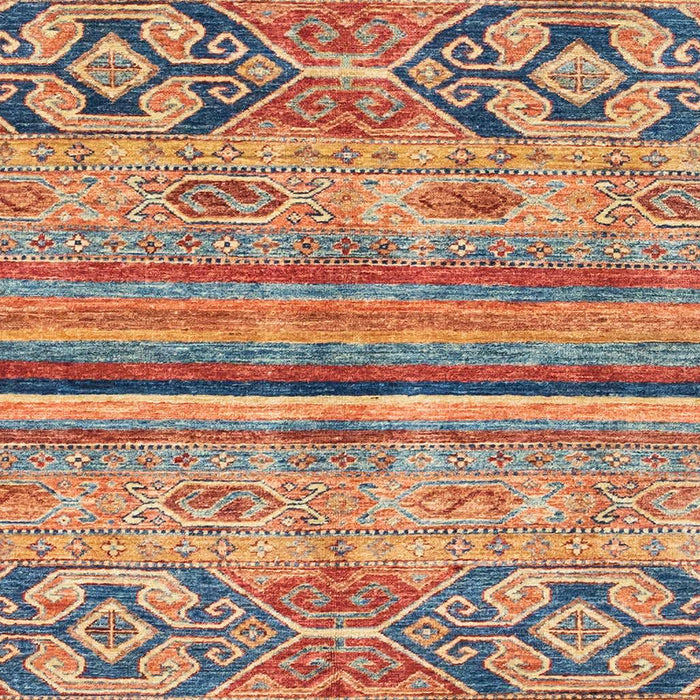 Abstract Light Copper Gold Modern Rug, abs2483