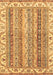 Abstract Brown Modern Rug, abs2485brn