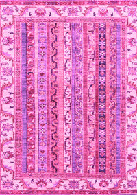 Abstract Pink Modern Rug, abs2485pnk