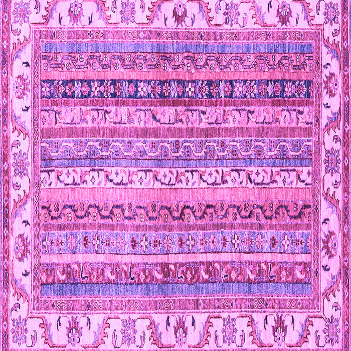 Square Abstract Purple Modern Rug, abs2485pur