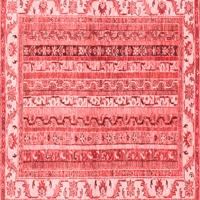 Abstract Red Modern Rug, abs2485red