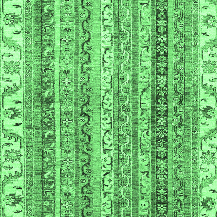 Abstract Emerald Green Modern Rug, abs2485emgrn