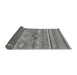 Sideview of Abstract Gray Modern Rug, abs2486gry