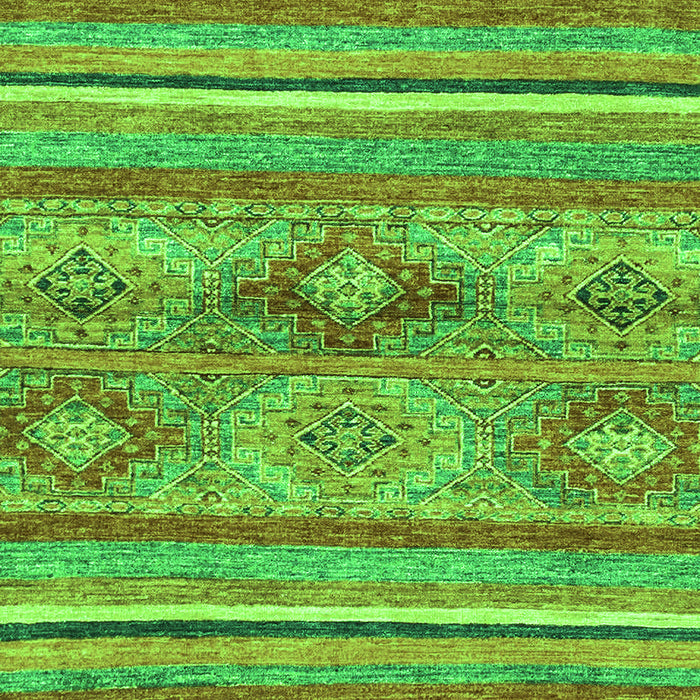 Machine Washable Abstract Green Modern Area Rugs, wshabs2486grn