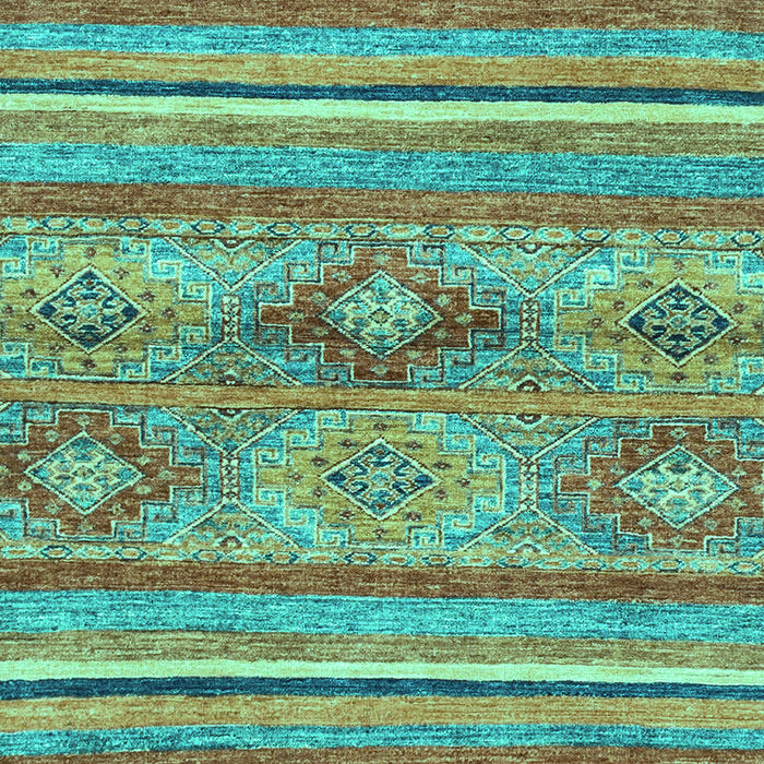 Abstract Turquoise Modern Rug, abs2486turq