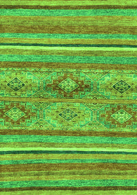 Abstract Green Modern Rug, abs2486grn