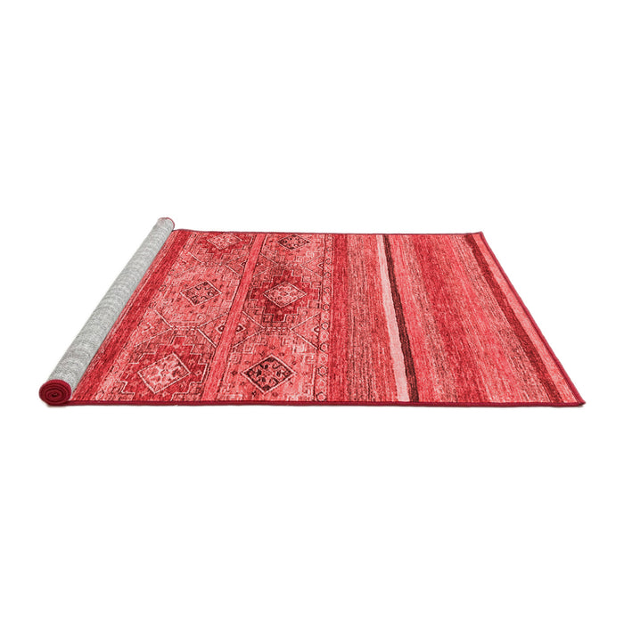 Modern Red Washable Rugs