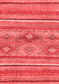 Abstract Red Modern Rug, abs2486red