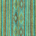 Square Abstract Turquoise Modern Rug, abs2486turq