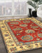 Machine Washable Abstract Metallic Gold Rug in a Family Room, wshabs2487