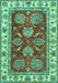 Oriental Turquoise Traditional Rug, abs2487turq