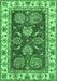 Oriental Emerald Green Traditional Rug, abs2487emgrn