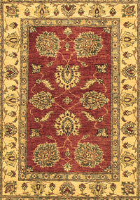 Oriental Brown Traditional Rug, abs2487brn