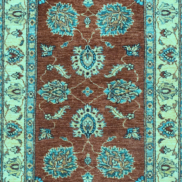 Oriental Light Blue Traditional Rug, abs2487lblu