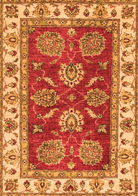 Oriental Orange Traditional Rug, abs2487org